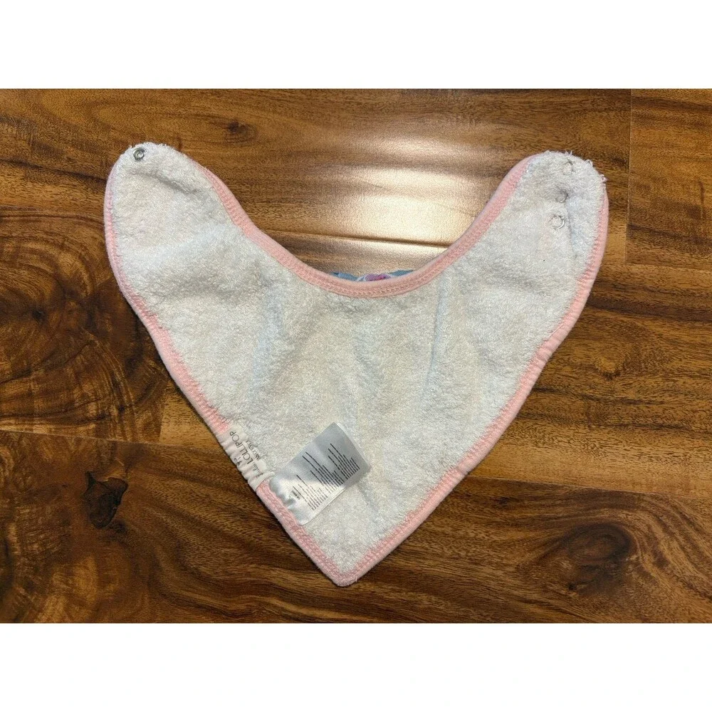 LouLou Lollipop Muslin Bandana Bibs, Floral and Dots